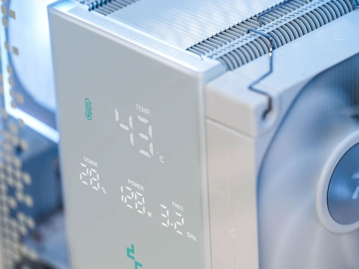 Deepcool AK500 DIGITAL PRO White 120 mm
