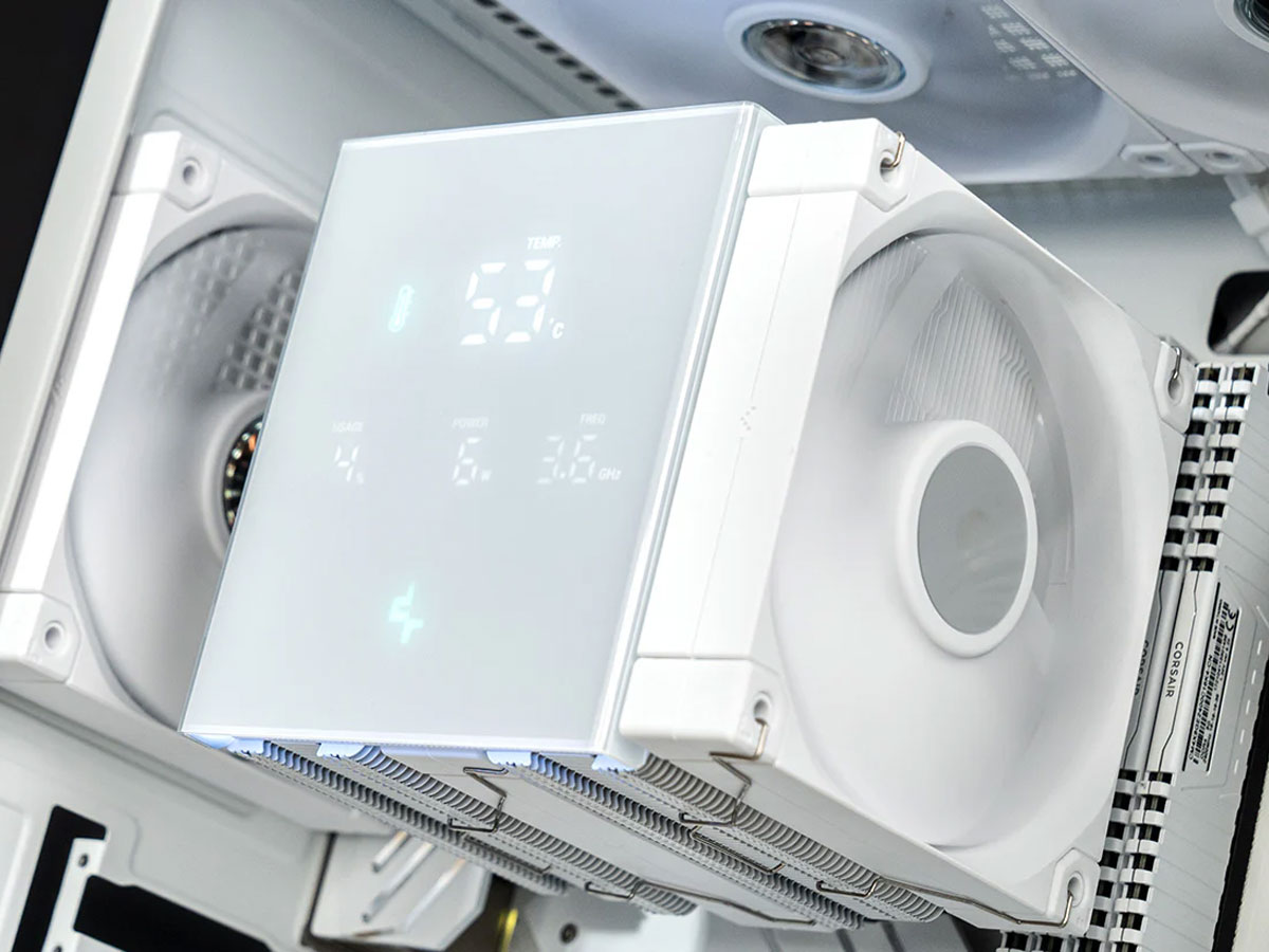 Deepcool AK620 DIGITAL PRO White 2x120 mm