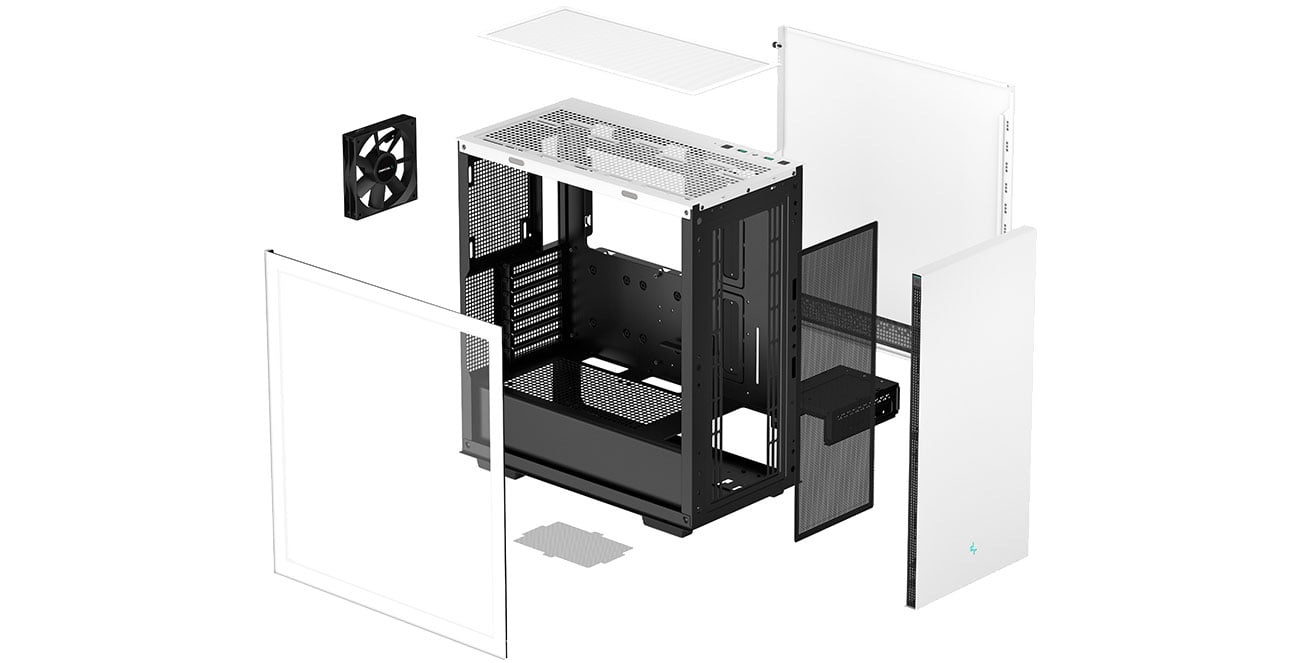 Deepcool CH510 White chłodzenie