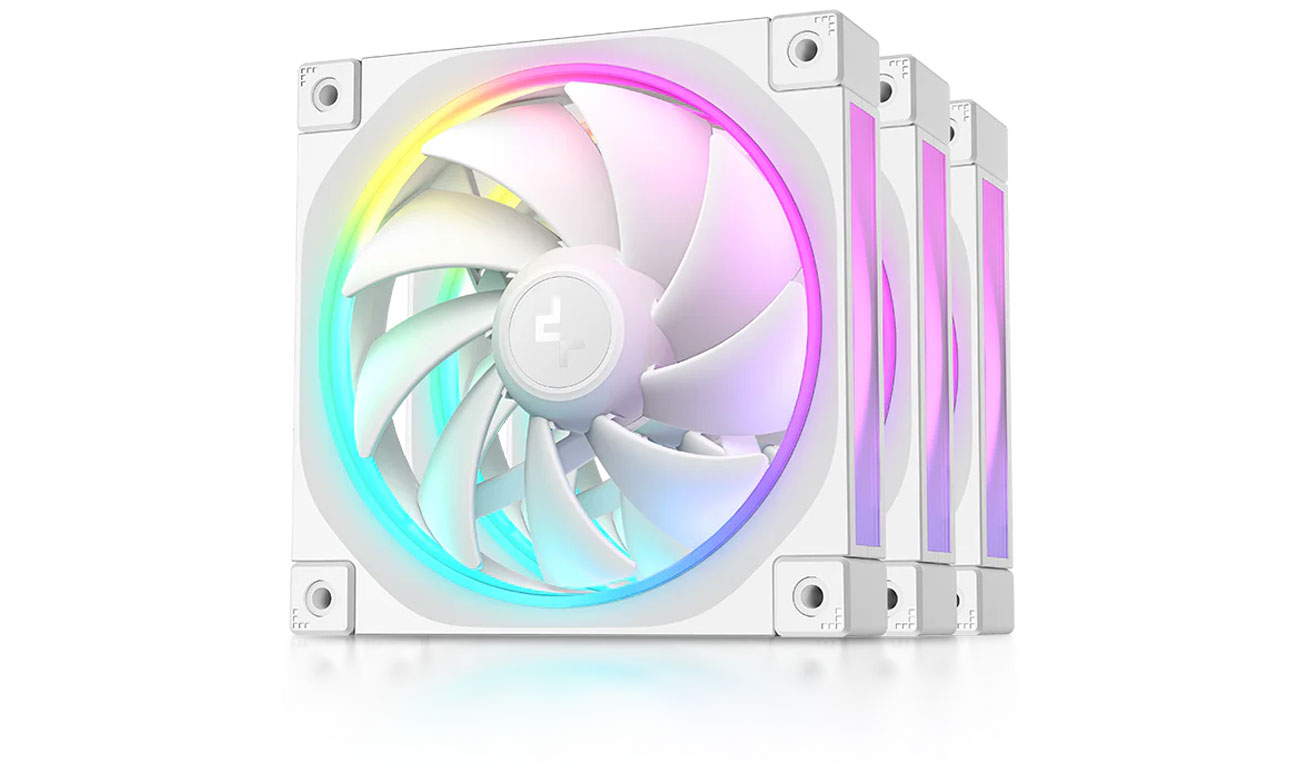 Deepcool FL12 White Triple Pack 3x120 mm