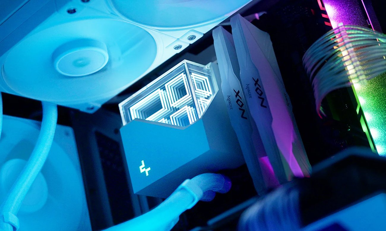 Chłodzenie wodne Deepcool LT520 White 2x120mm