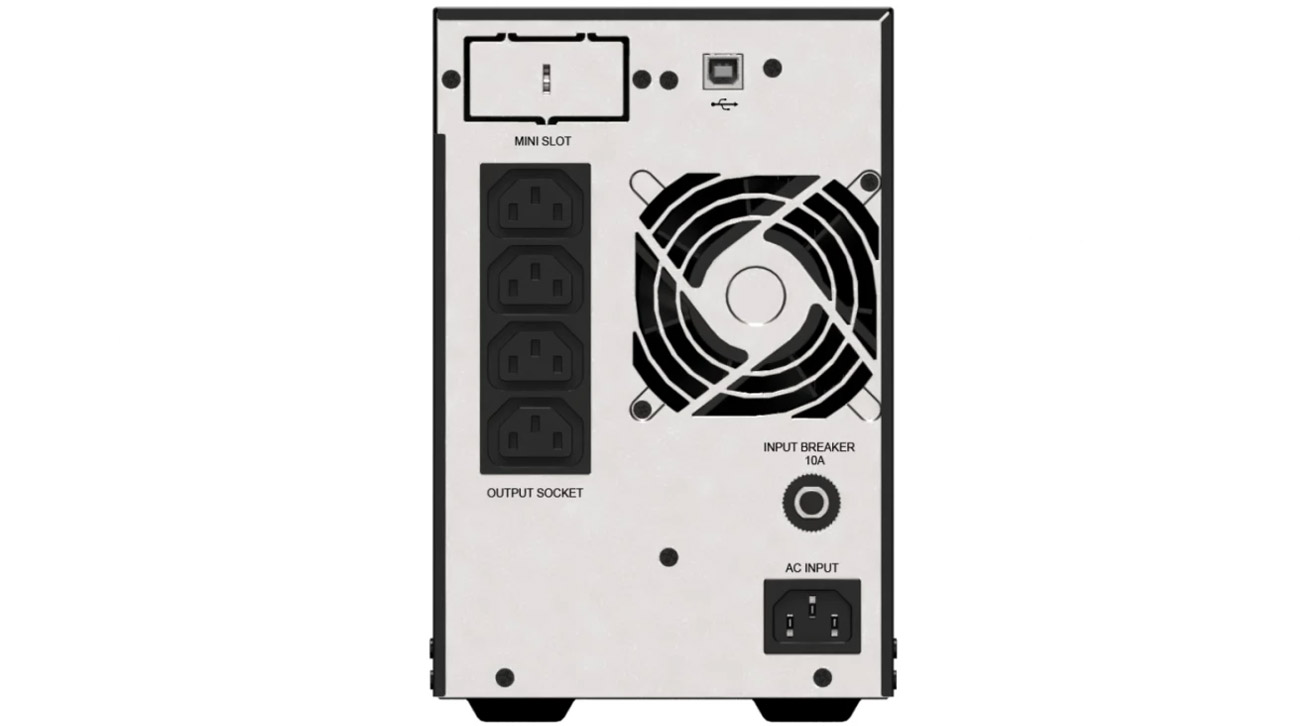 Delta Electronics UPS N-3K widok z tyłu