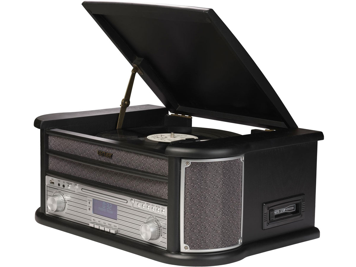 Denver MRD-51 gramofon z odtwarzaczem kaset i CD