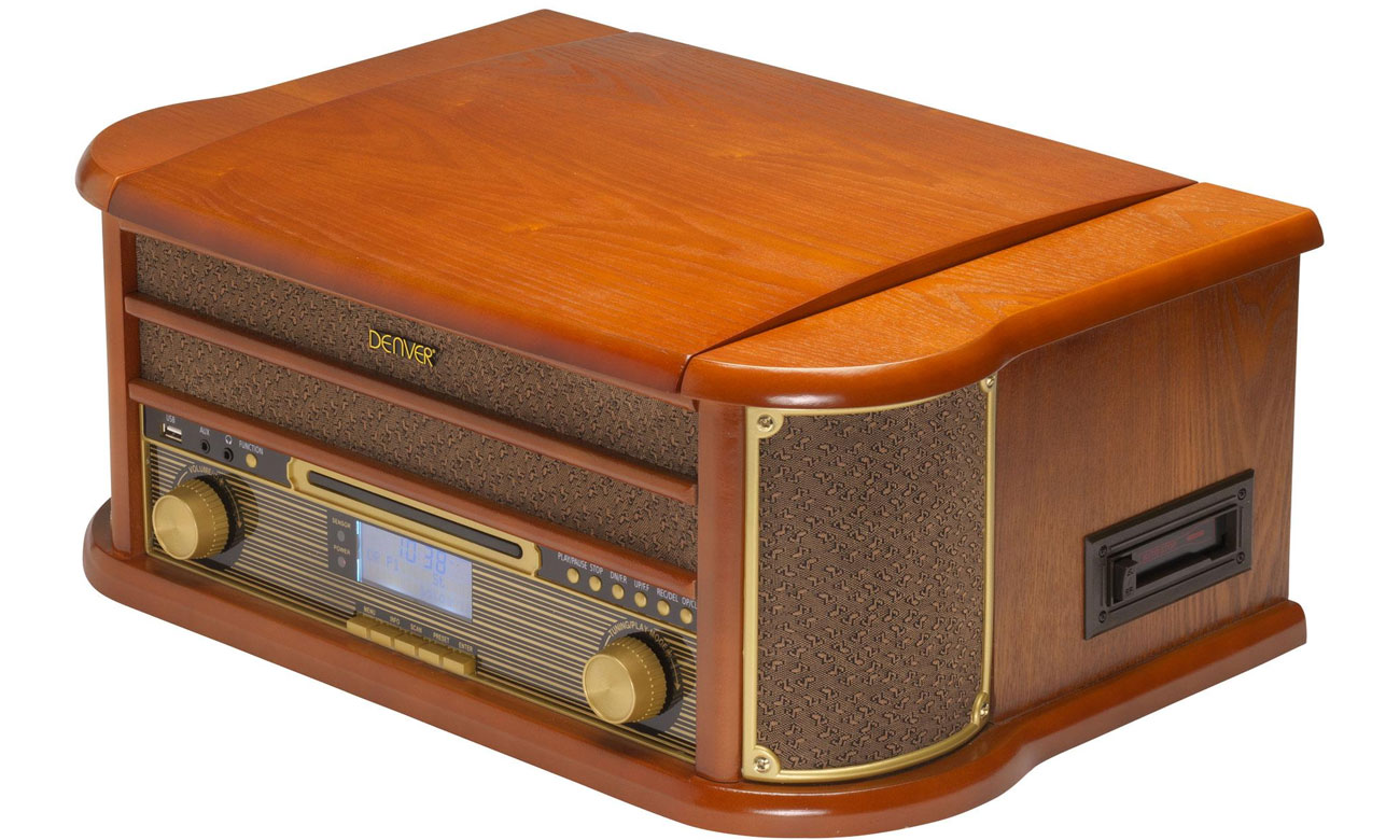 Denver MRD-51 gramofon z odtwarzaczem kaset i CD