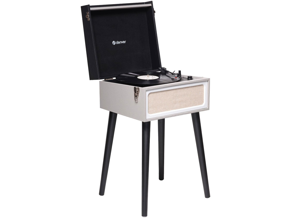 Denver VPR-250 gramofon z radiem FM, Bluetooth i USB
