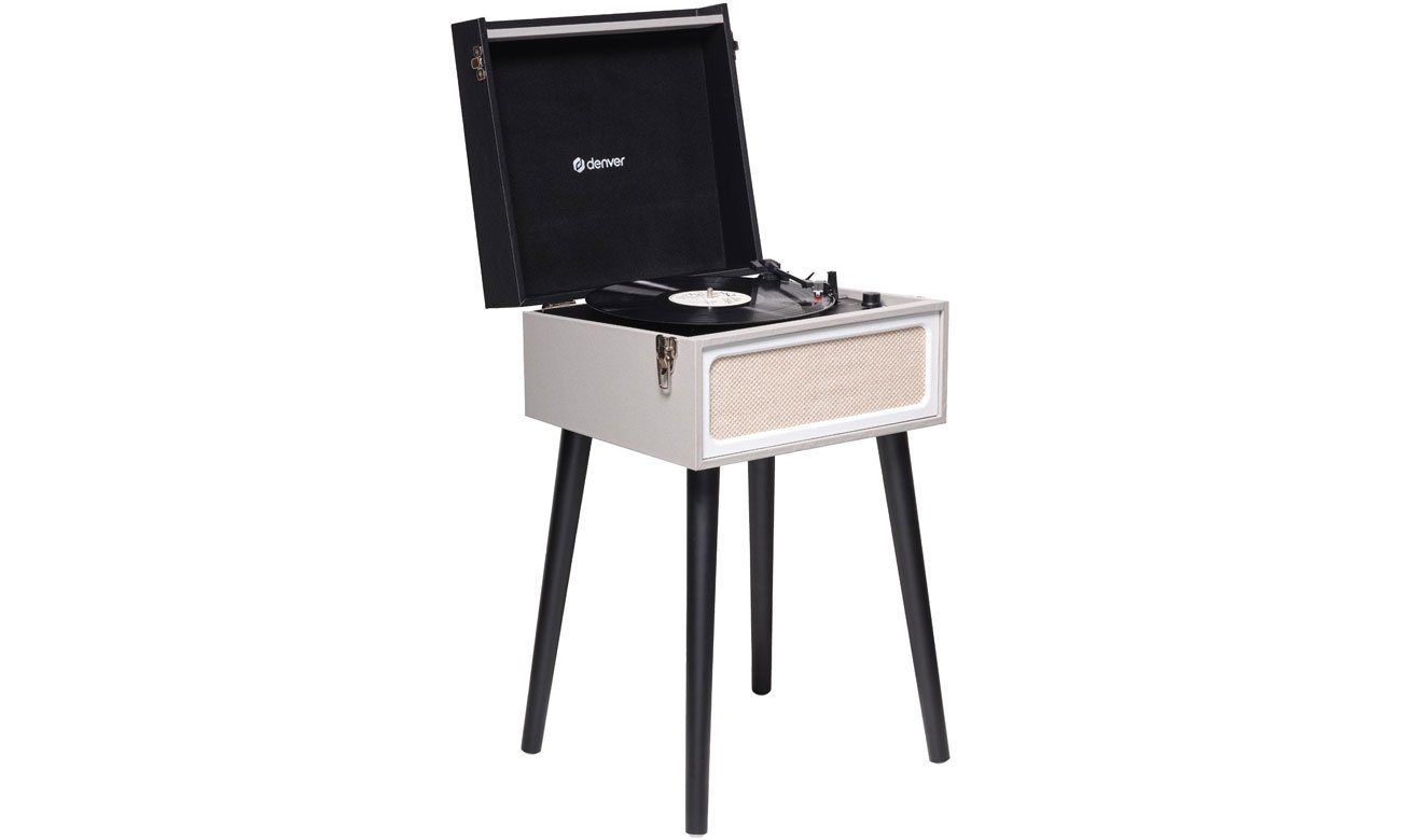 Denver VPR-250 gramofon z radiem FM, Bluetooth i USB