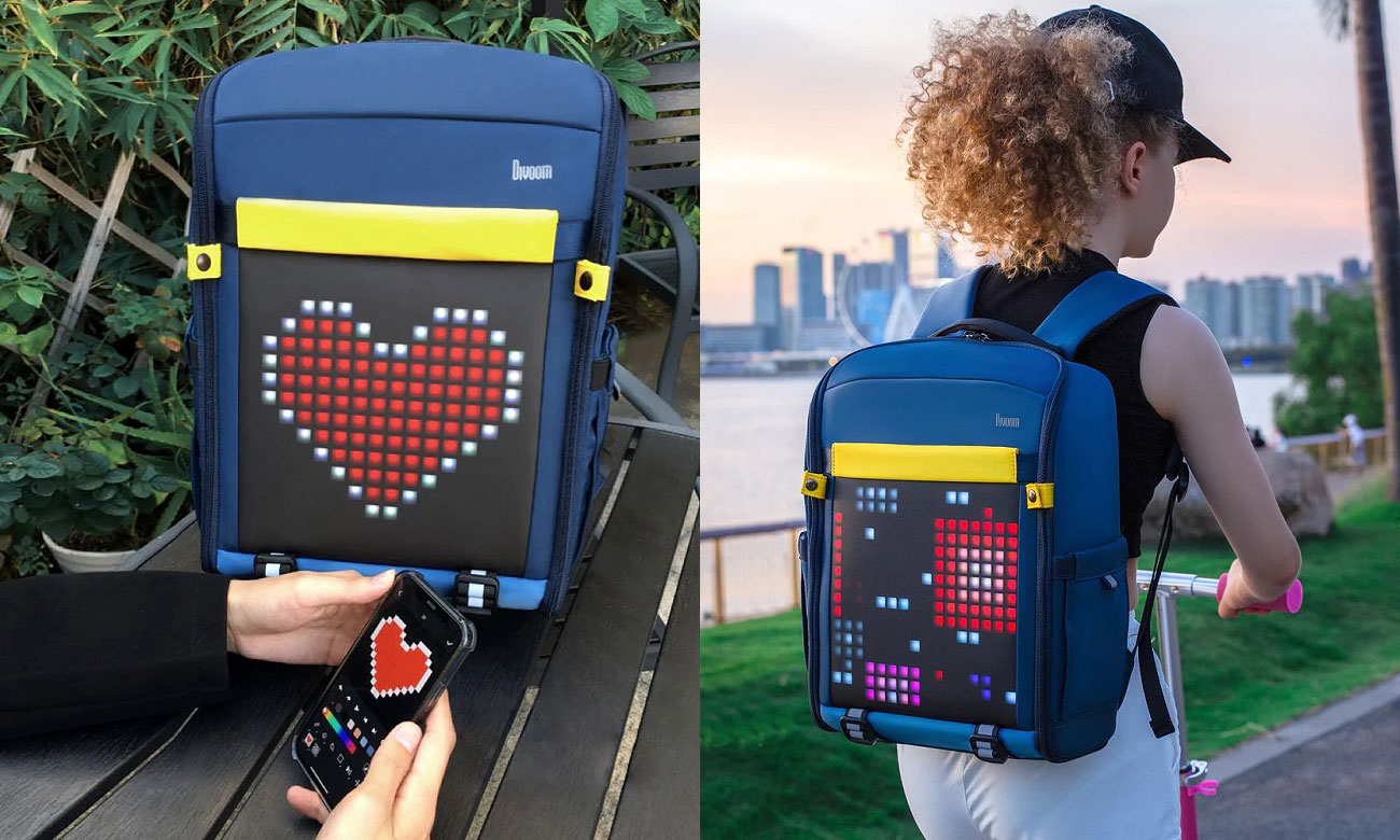 Divoom Backpack-s sterowanie