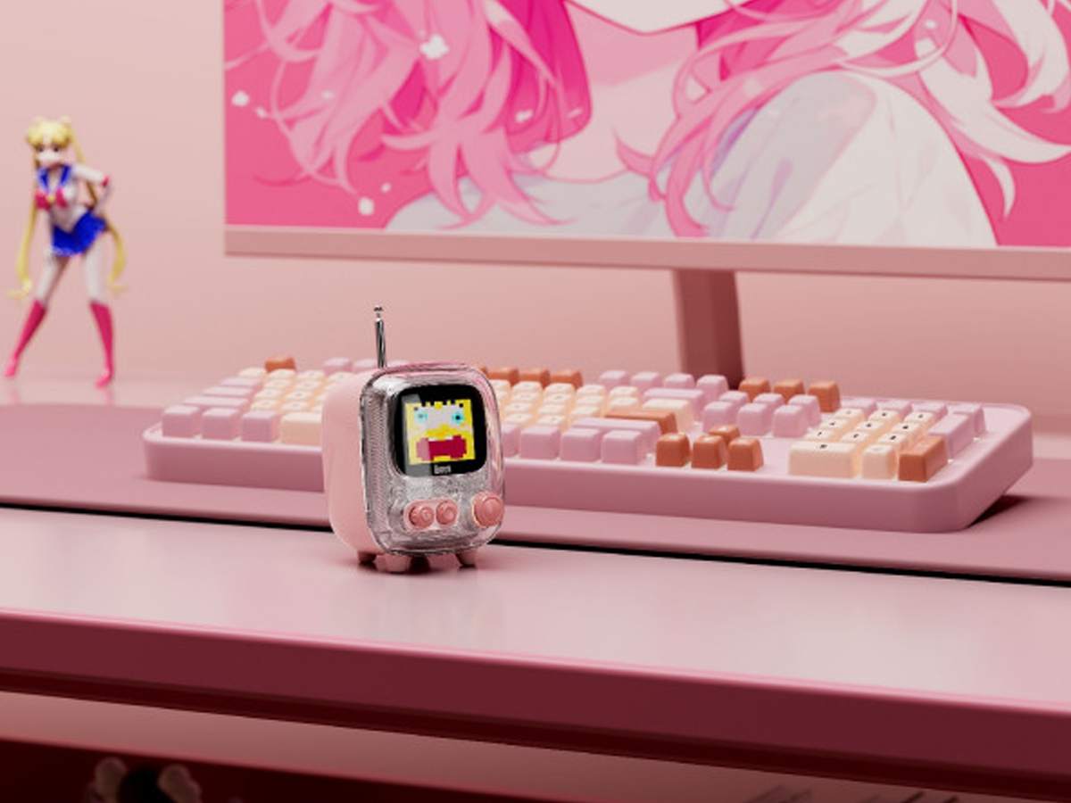 Głośnik Divoom Tivoo 2 pixel art. głośnik bt pink