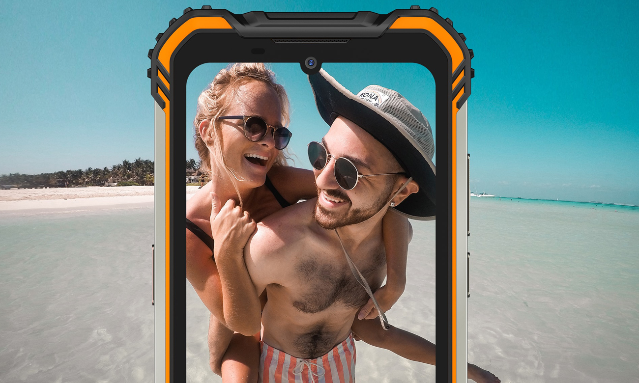 Zdjęcia wykoanne tylnym aparatem w S58 Pro