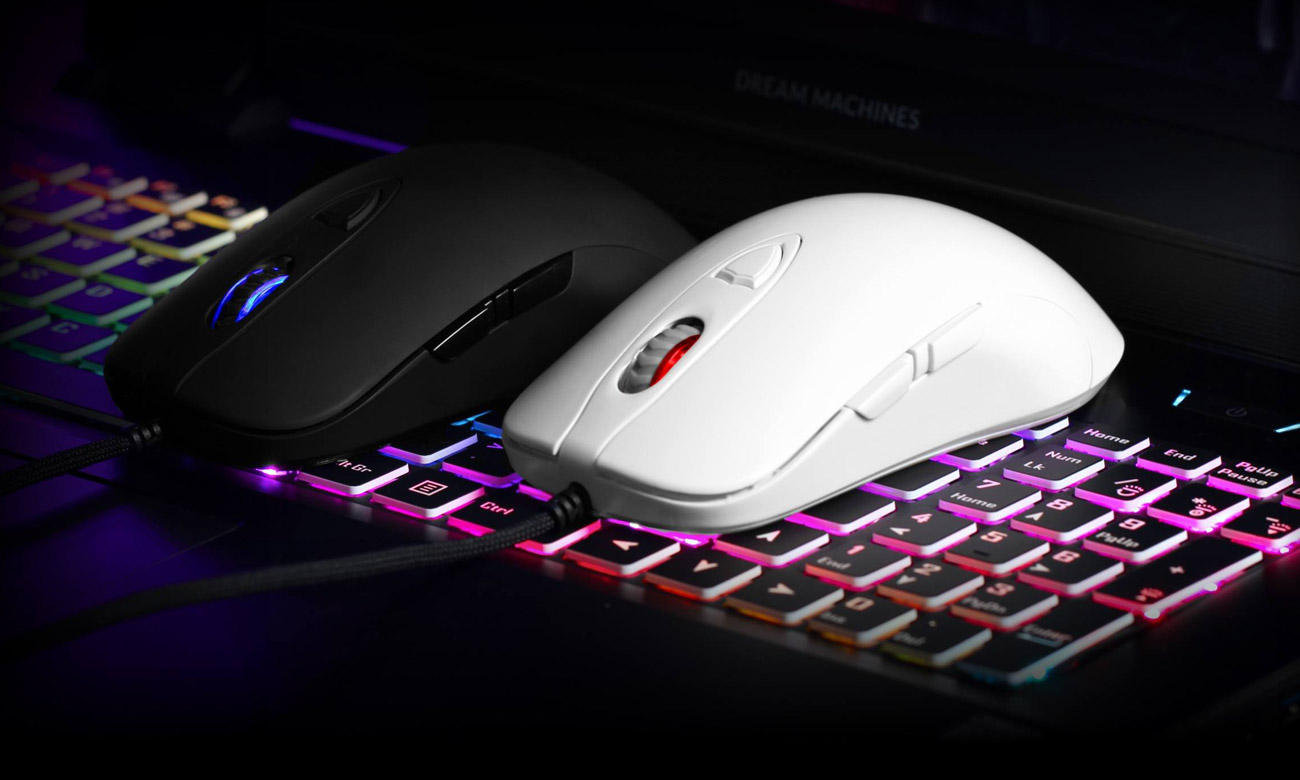 Mysz dla graczy Dream Machines DM1 FPS Pearl White