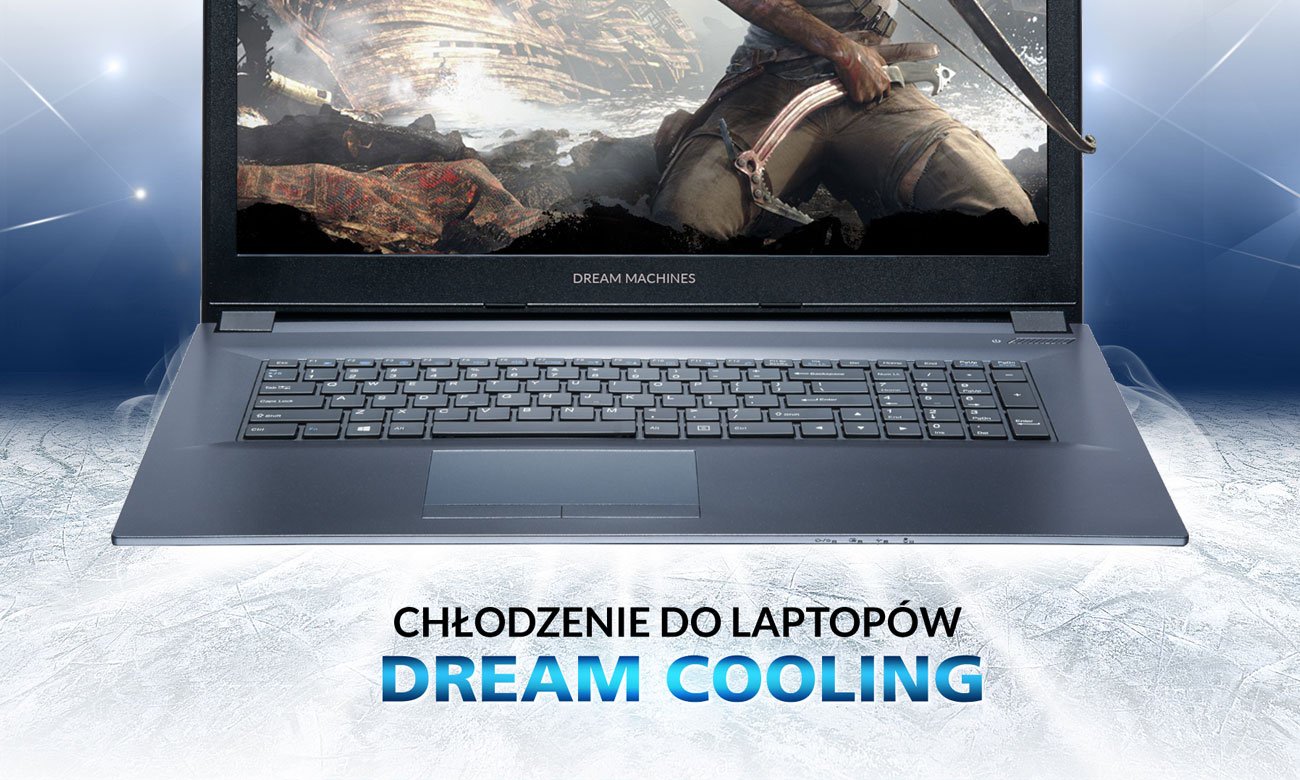 Dream Machines G1050-17PL31 chłodzenie Dream Cooling