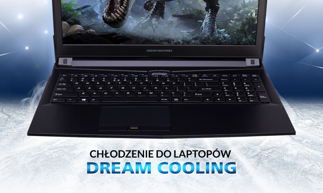 Dream Machines G1050Ti-15PL31 chłodzenie Dream Cooling