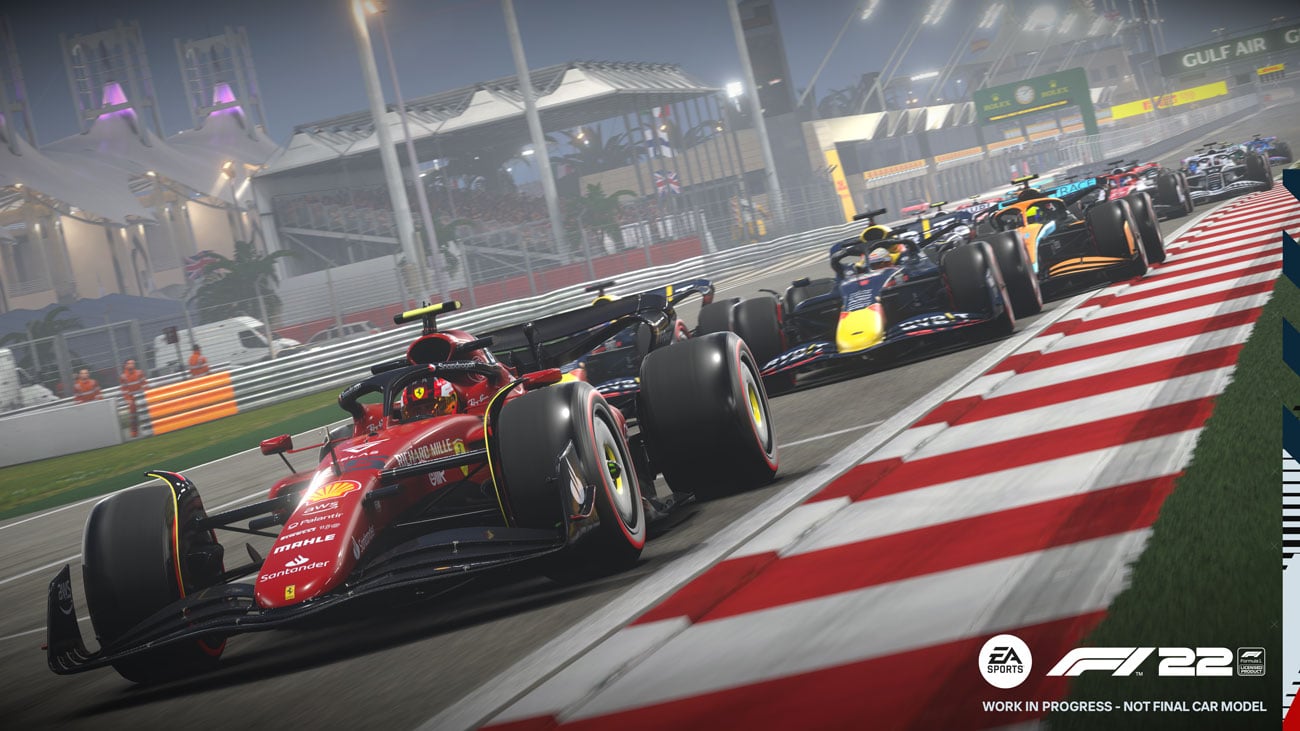 Zrzut ekranu z gry F1 22
