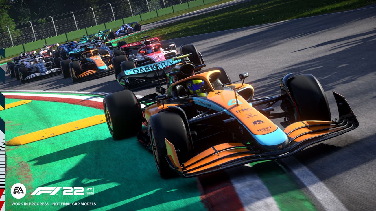 Zrzut ekranu z gry F1 22