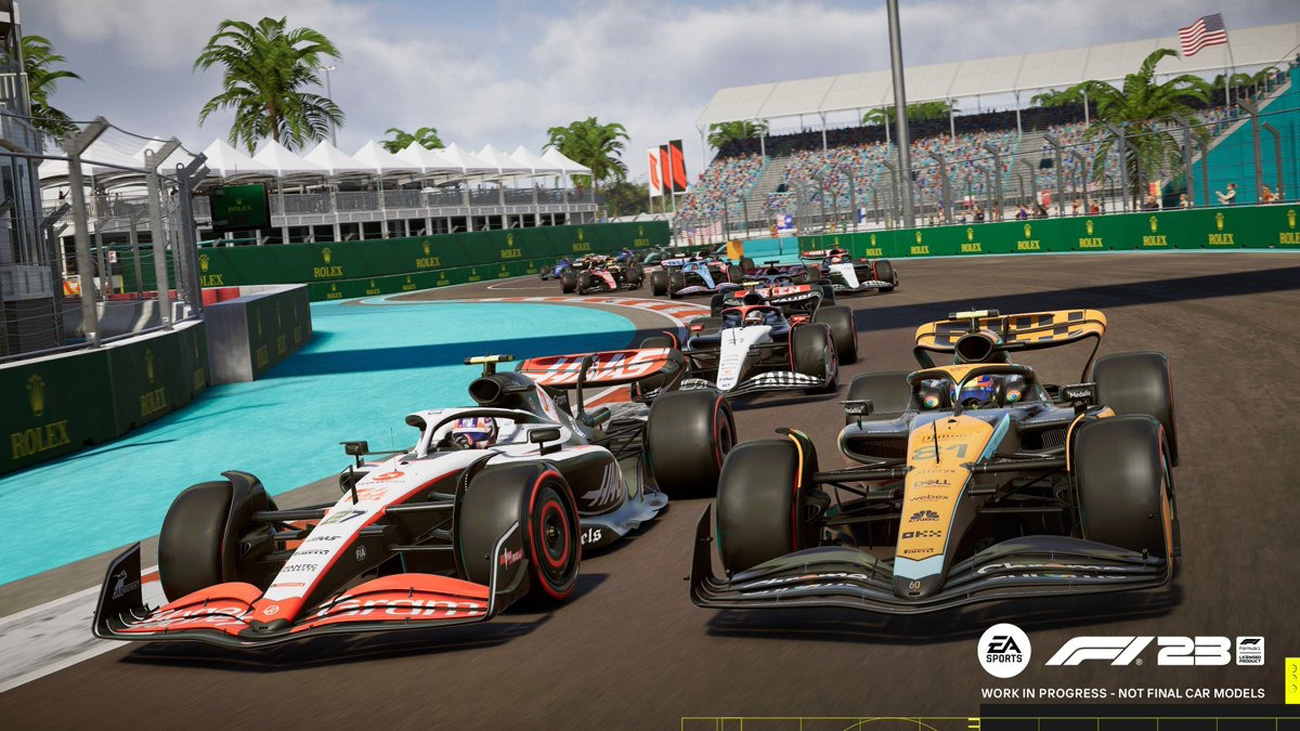 Zrzut ekranu screenshot z gry F1 23