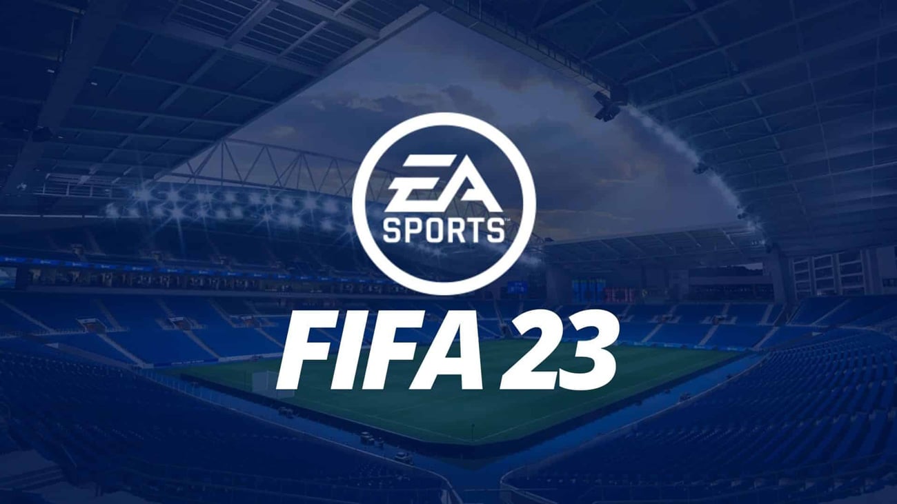Grafia logotyp z gry FIFA 23