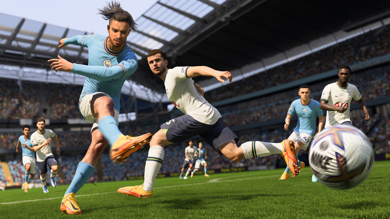 Zrzut ekranu z gry FIFA 23