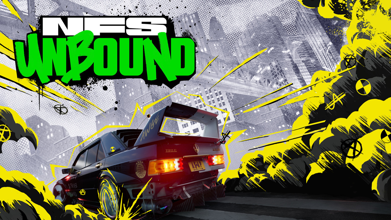 Grafika keyart z gry NFS Unbound