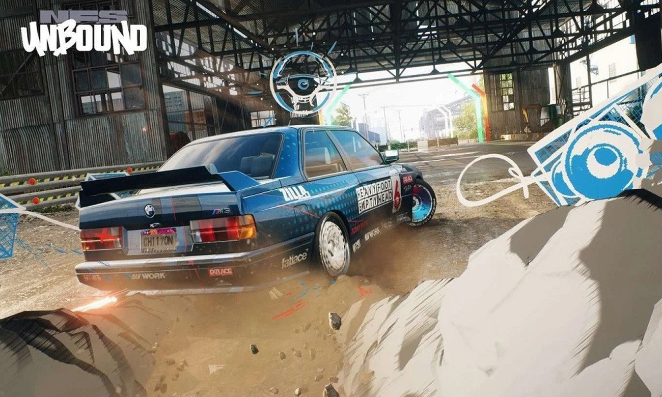 Zrzut ekranu z gry NFS Unbound