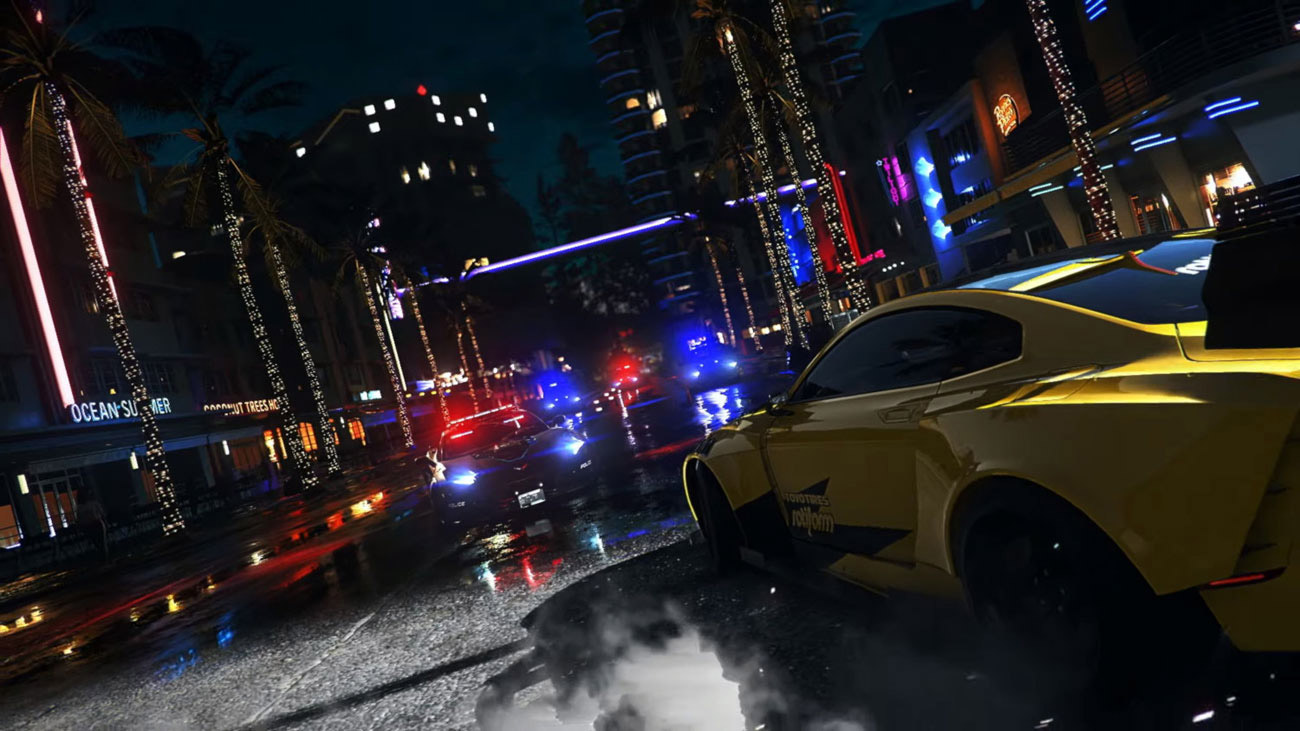 Zrzut ekranu screenshot z gry Need for Speed Heat