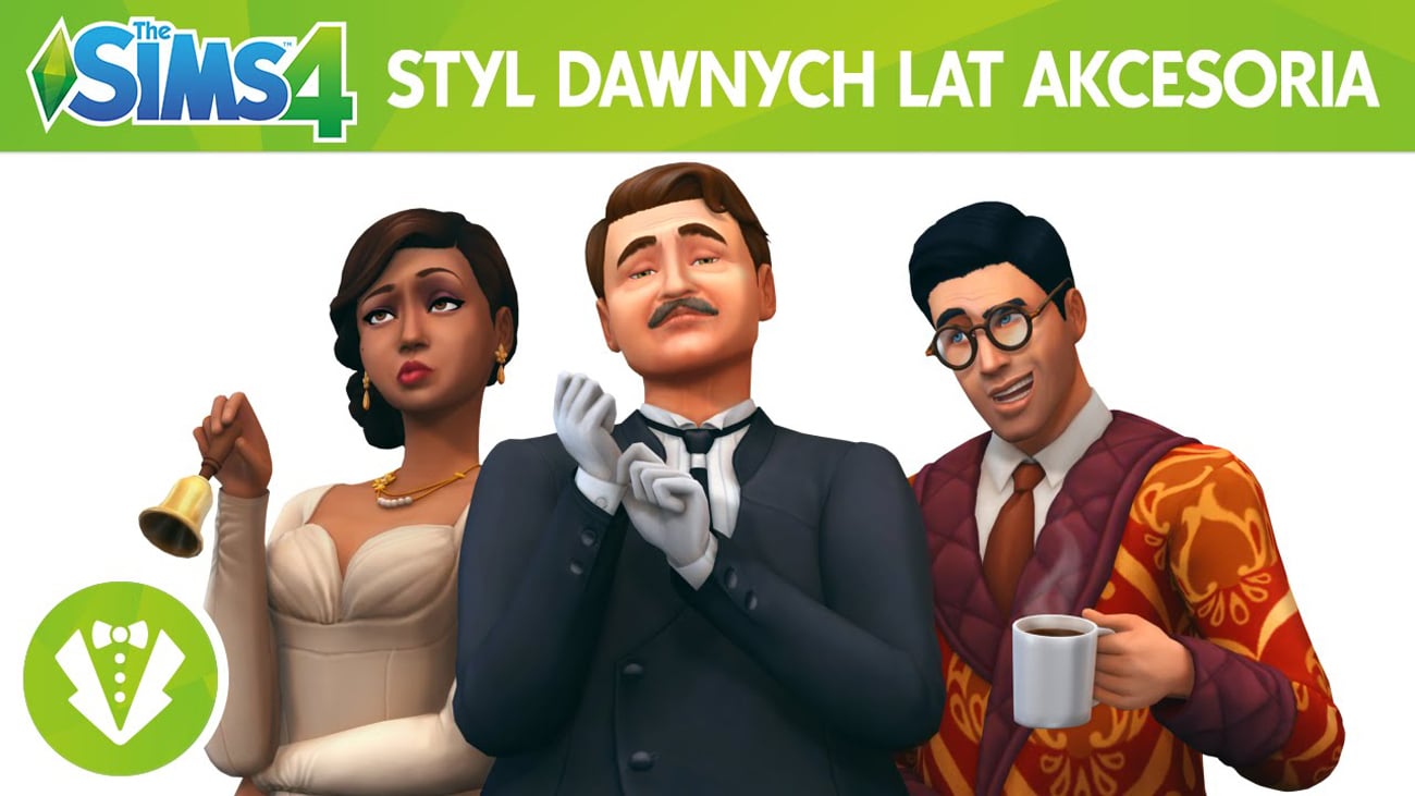 The Sims 4 Styl dawnych lat Akcesoria