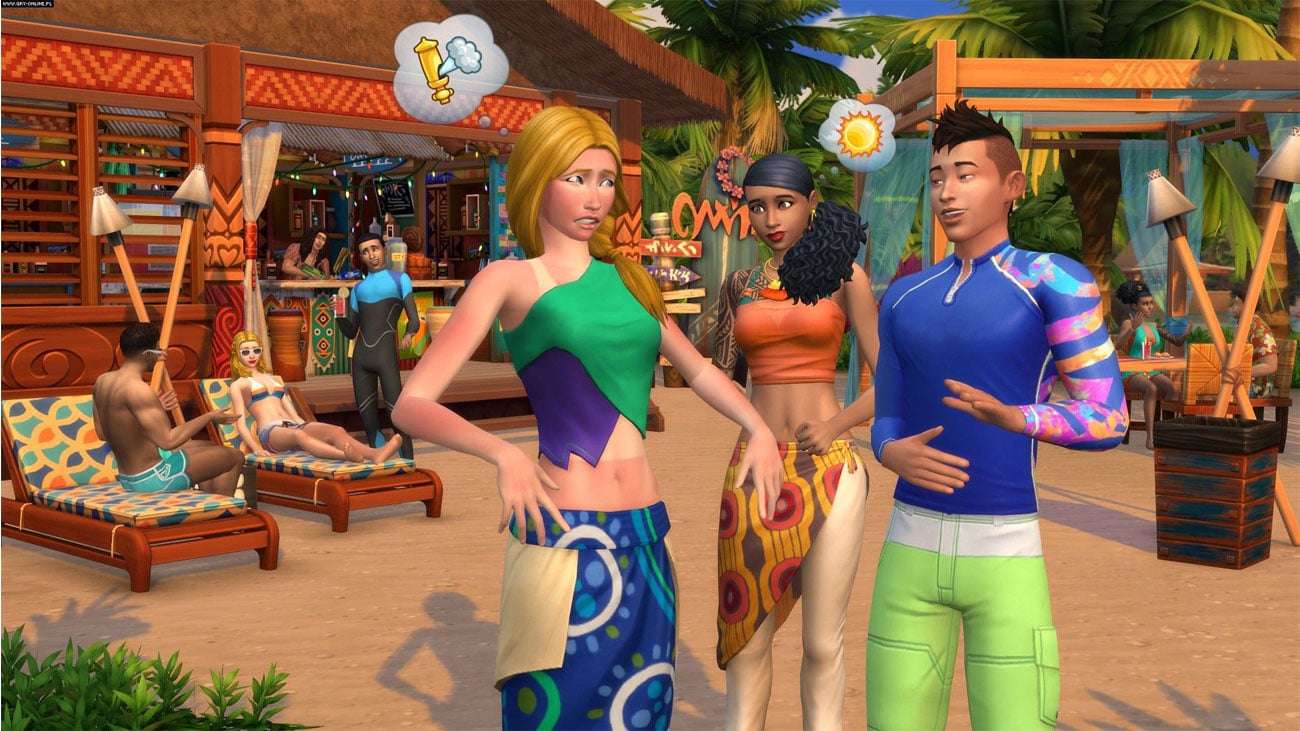 The Sims 4 Wyspiarskie Życie - Styl Sulani