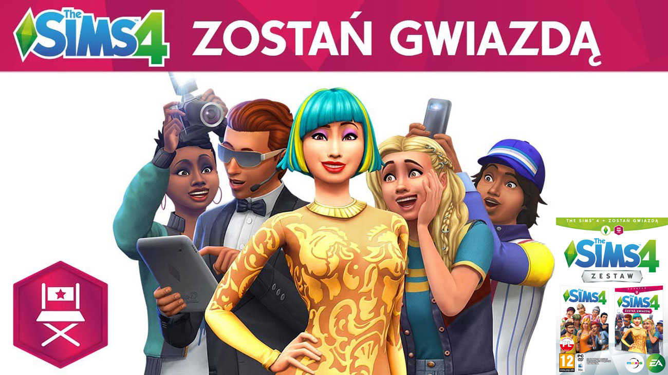 Zestaw The Sims 4 + Sims 4 Zostań Gwiazdą