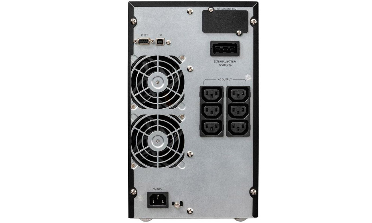 EATON UPS 9E2000I widok z tyłu