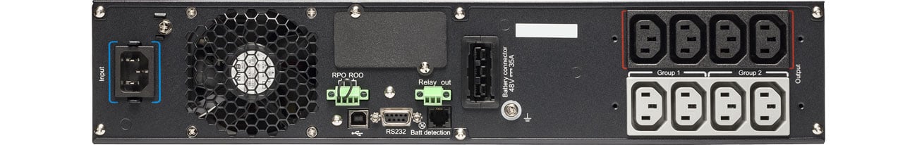 Złącza Eaton 9PX 1000i RT2U Netpack 9PX1000IRTN