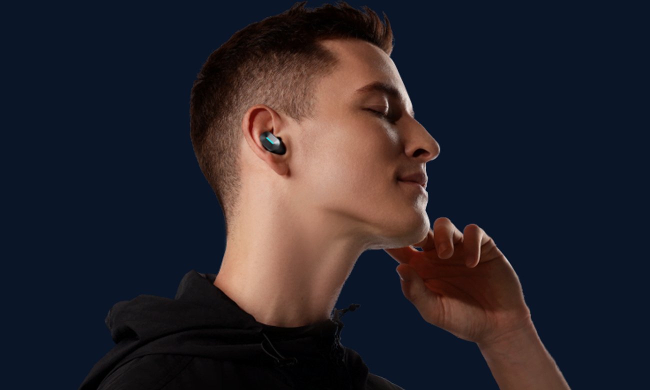 Słuchawki bezprzewodowe Edifier HECATE GX05 Szare - Grafika lifestyle