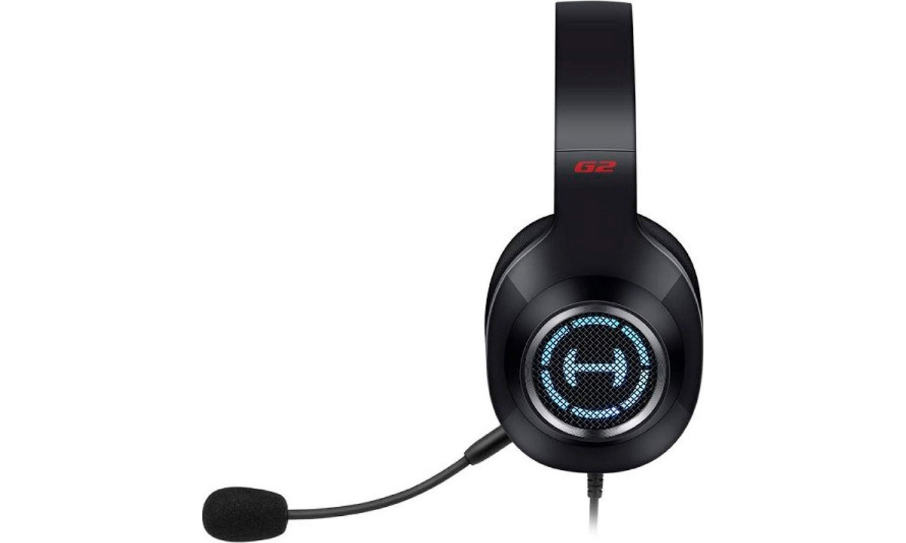 Słuchawki gamingowe Edifier Hecate G2 II - Podświetlenie RGB