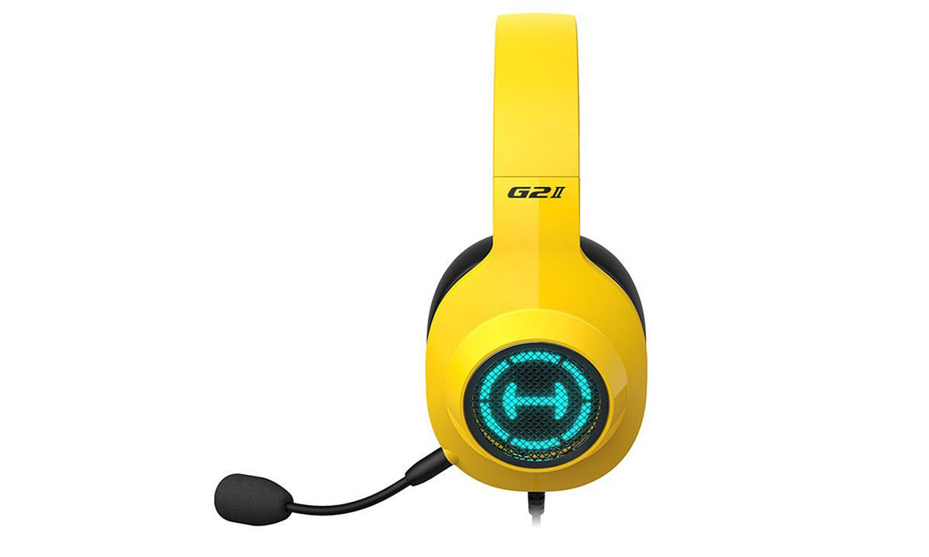 Słuchawki gamingowe Edifier Hecate G2 II - Podświetlenie RGB