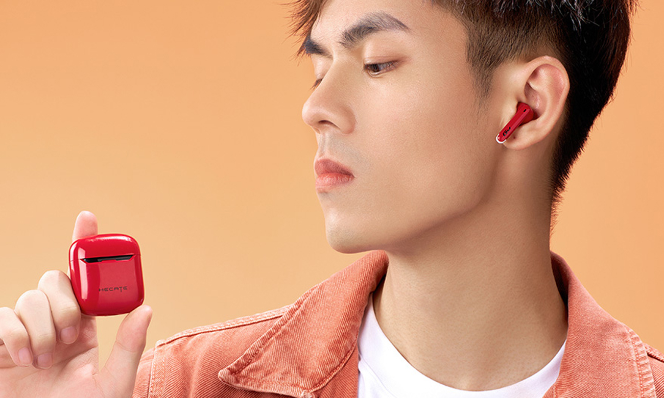 Słuchawki bezprzewodowe Edifier HECATE GM3 Plus Czerwone - Dwa tryby pracy