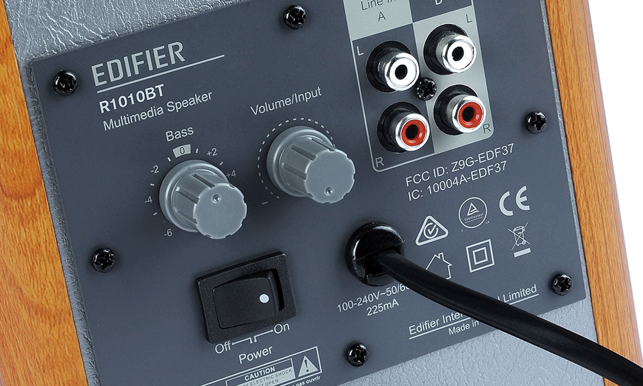 Edifier R1010BT złącza