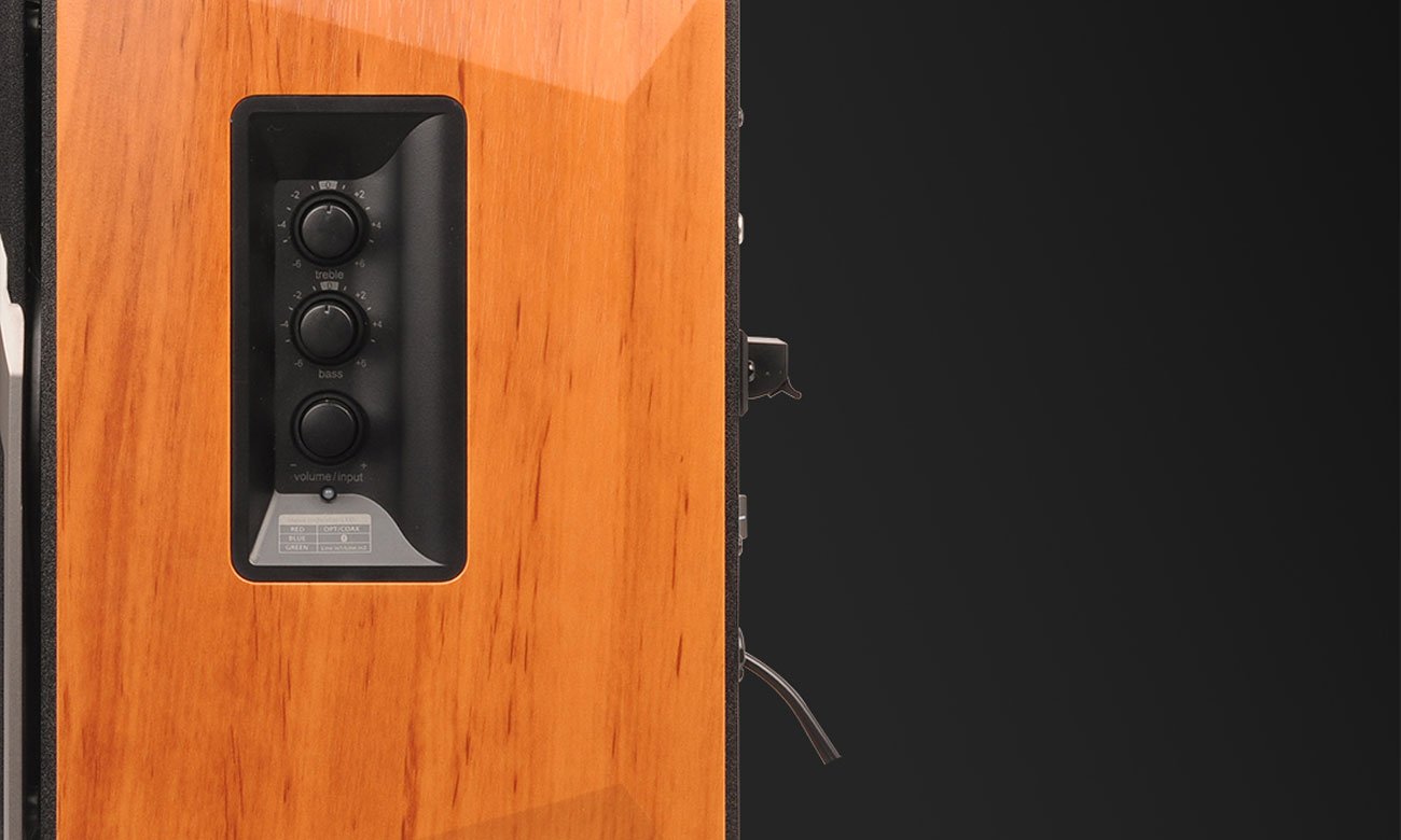 Edifier R1380T regulacja