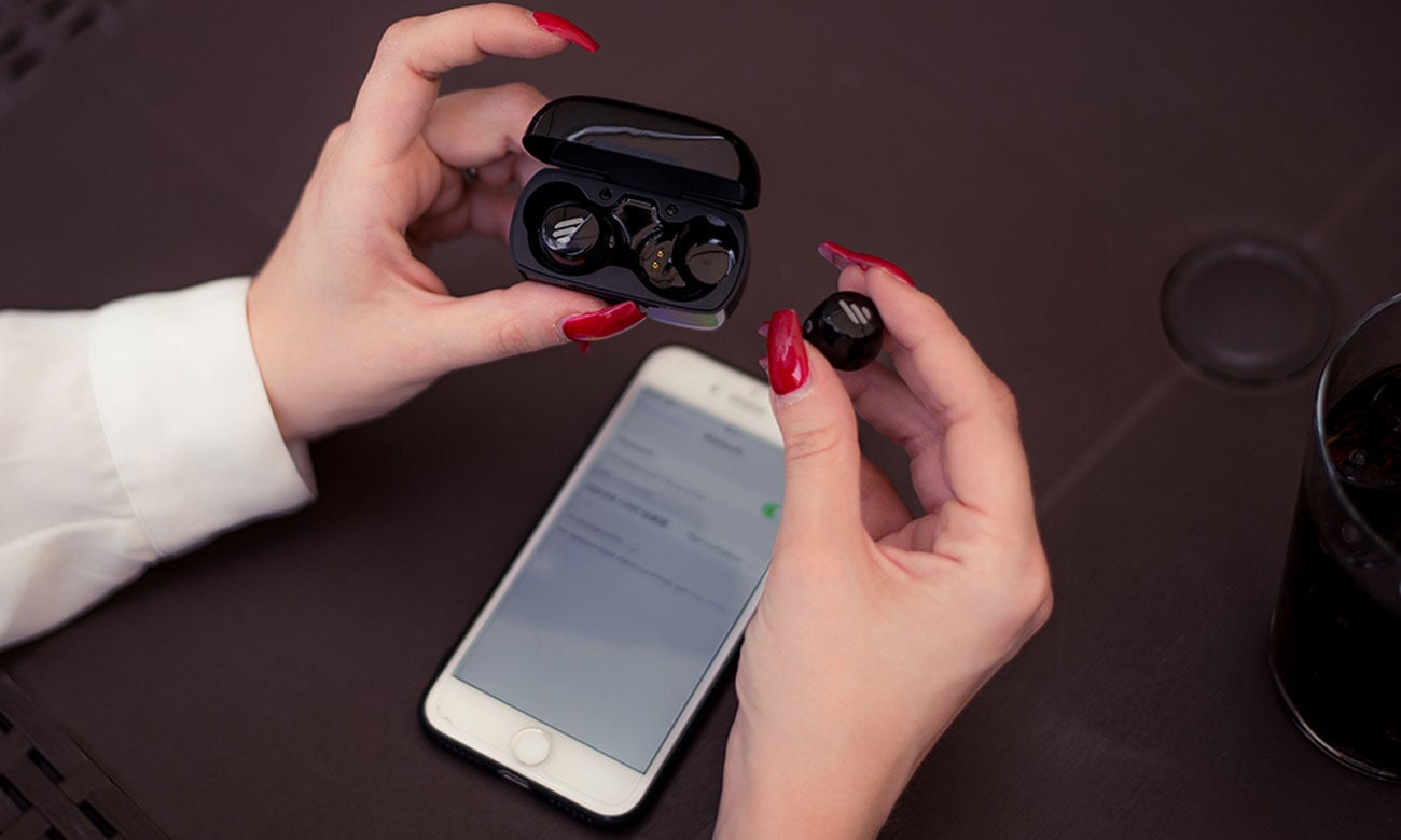 Słuchawki bezprzewodowe Edifier TWS1 Niebieskie - Moduł Bluetooth 5.0