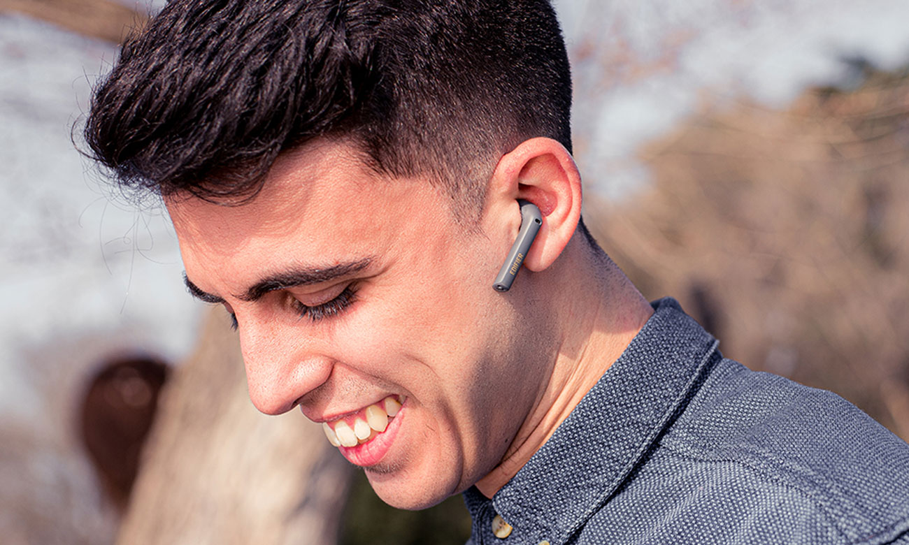 Słuchawki bezprzewodowe Edifier TWS200 Plus Szare - Świetna jakość dźwięku