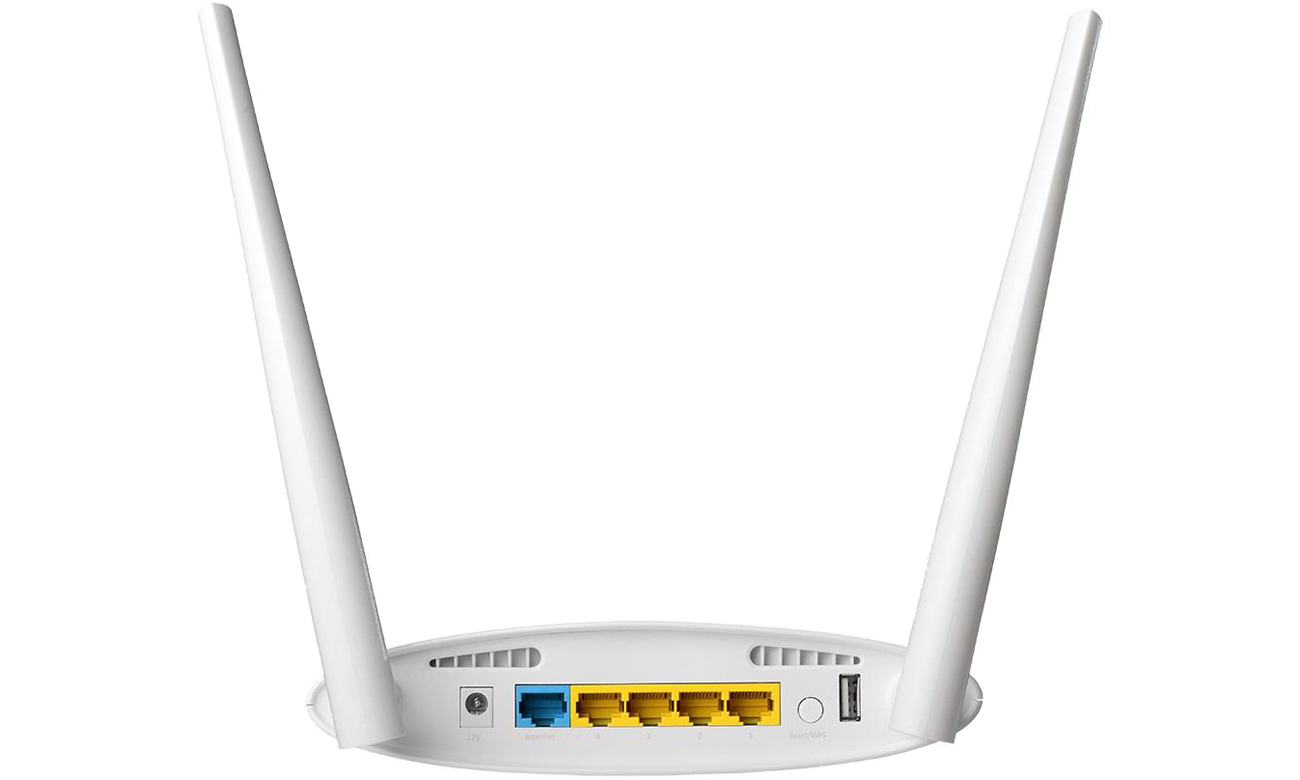 Router Edimax BR-6478AC V2 widok z tyłu złącza