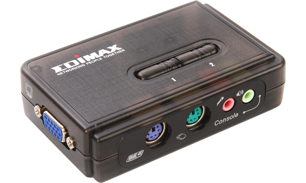 Przełącznik KVM Edimax EK-PAK2 PS/2