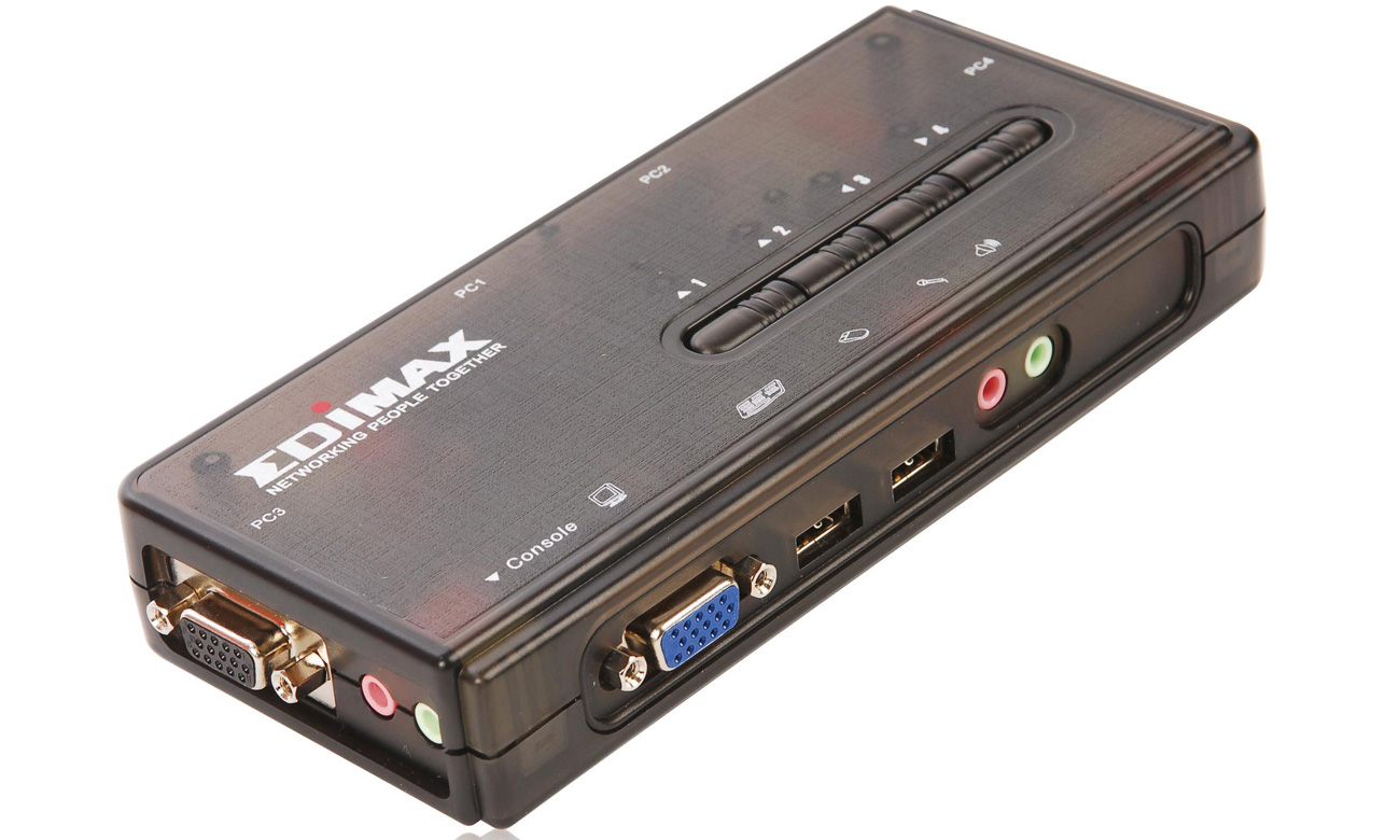 Przełącznik KVM Edimax EK-UAK4