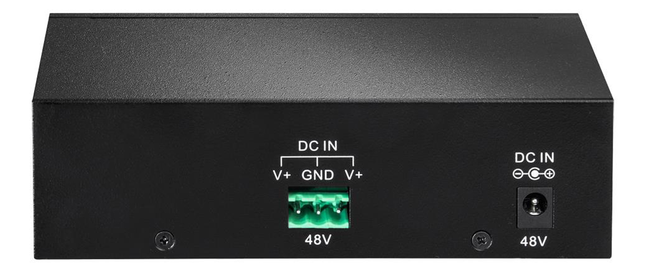 Edimax ES-1008PHE Widok z tyłu