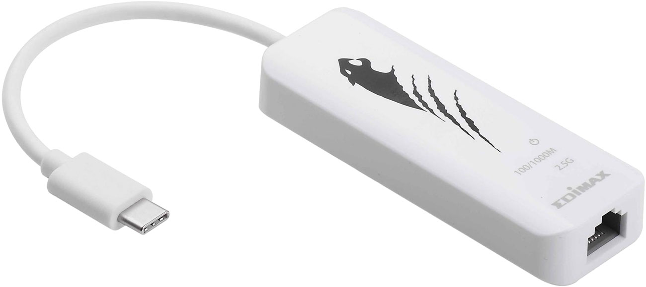 Edimax EU-4307 - Złącza USB-C, RJ-45