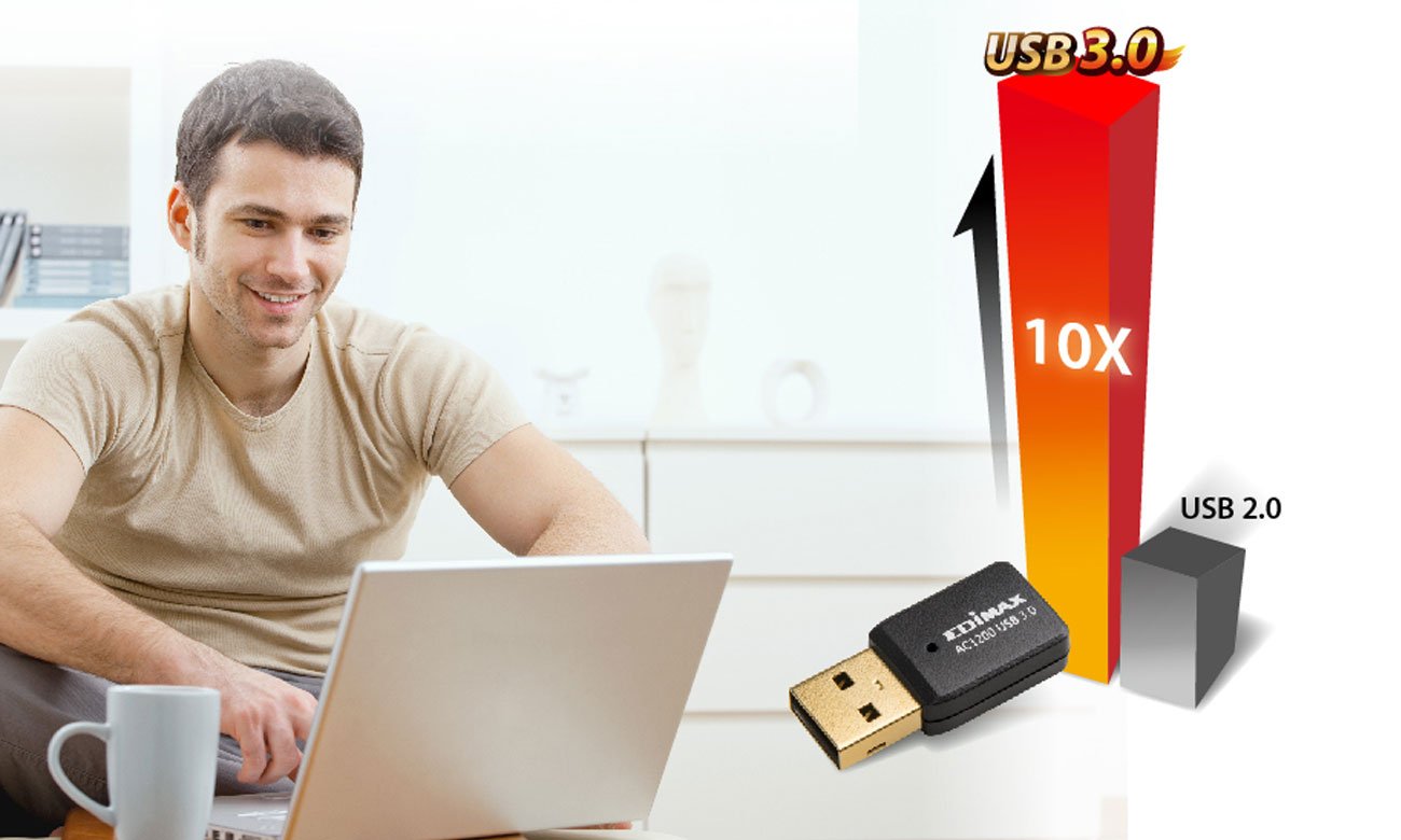 Edimax EW-7822UTC Interfejs USB 3.0