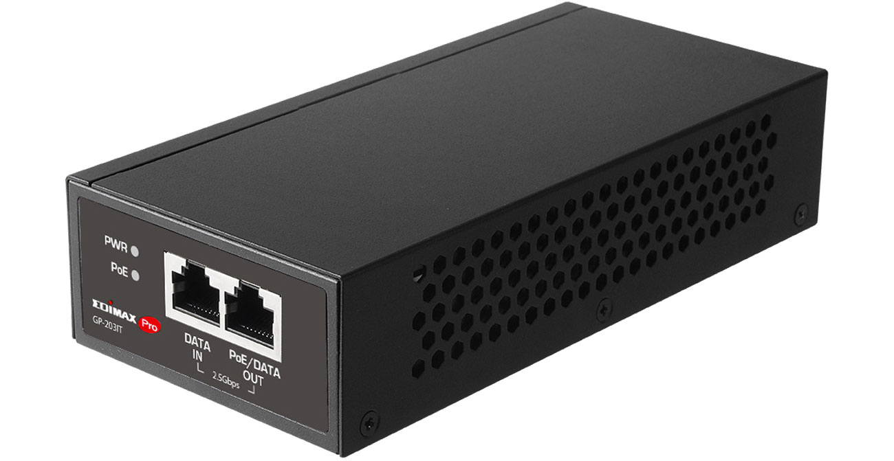 Edimax GP-203IT 2.5 Gigabit PoE Injector 802.3bt (PoE++) 90 W