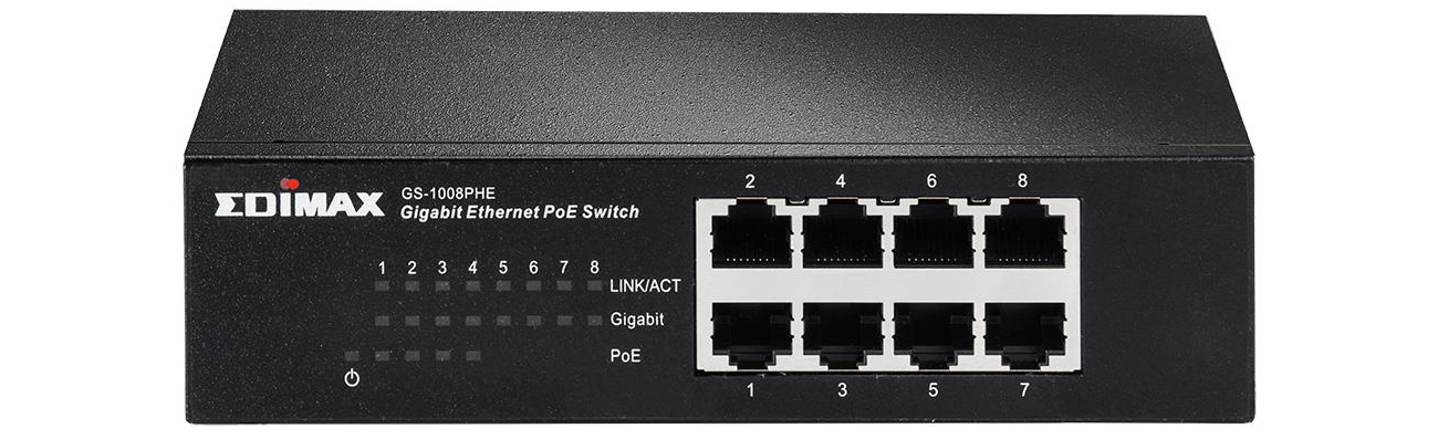 Switch Edimax 8p GS-1008PHE