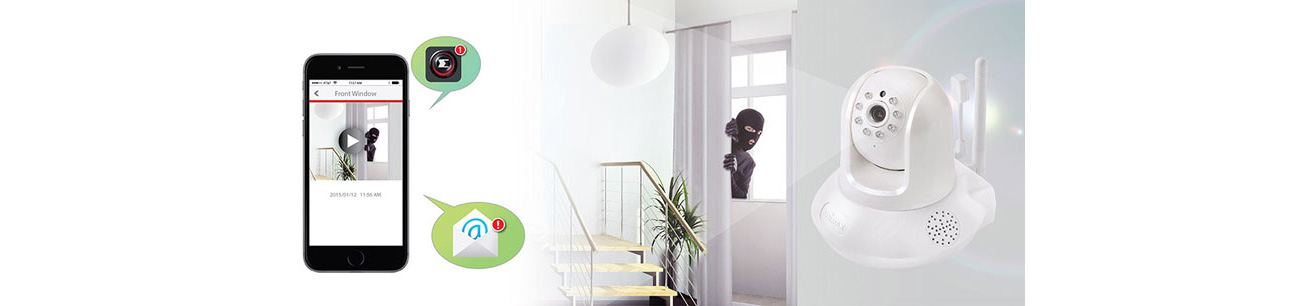 Kamera IP Edimax IC-7113W powiadomienia