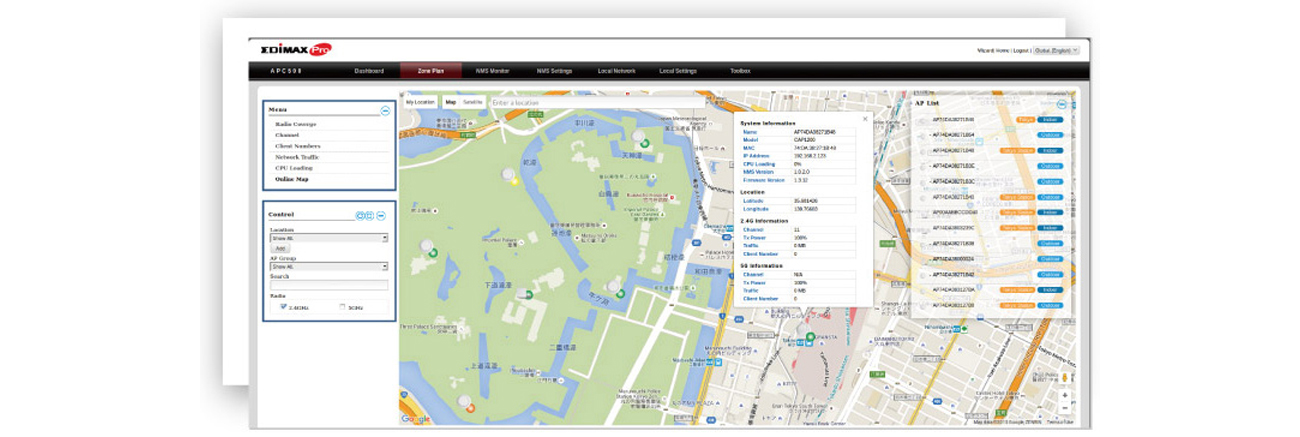 Edimax OAP900 NMS (Network Management Suite)