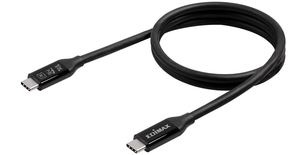 Kabel Edimax USB4/Thunberbolt3 40Gbit wygląd