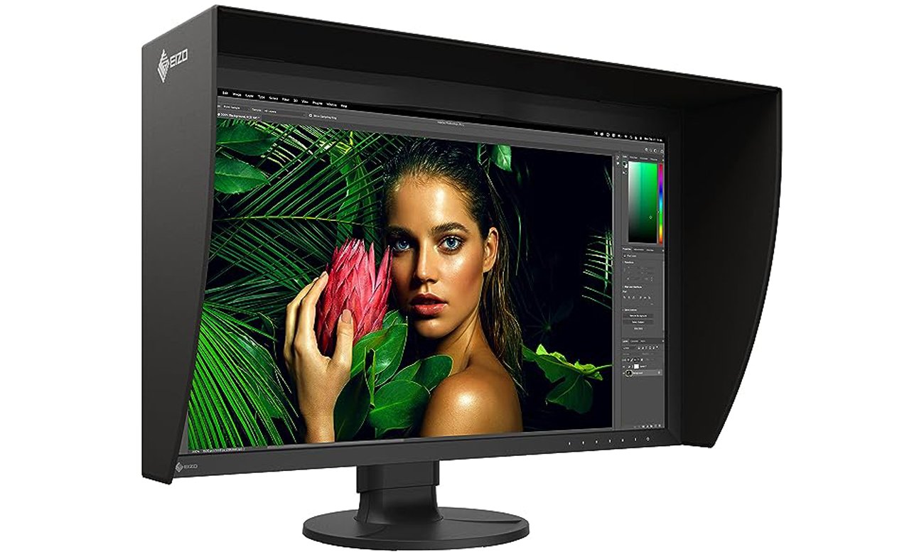 Eizo ColorEdge CG2700S widok z przodu pod kątem
