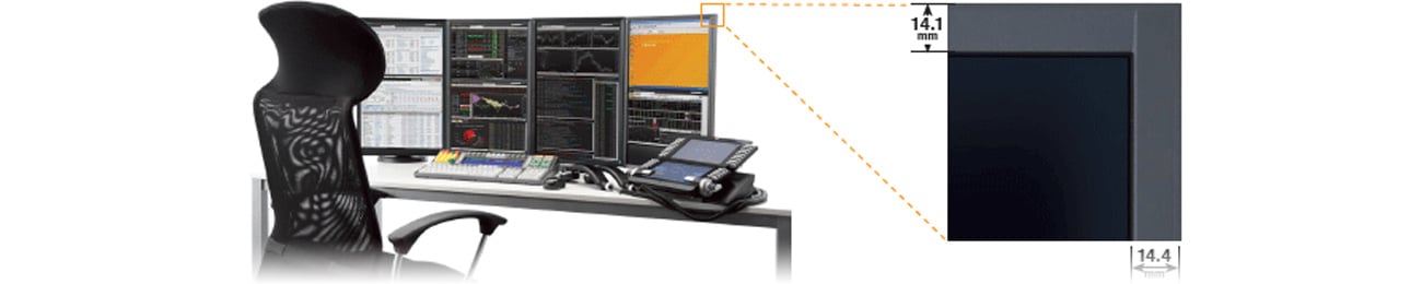 Eizo EV2316WFS3-BK monitor z wąskimi ramkami
